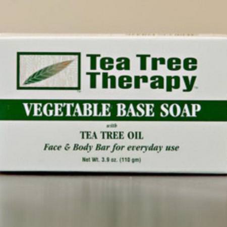 Tea Tree Therapy Bar Soap - شريط الصابون, دش, حمام