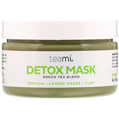 Teami, Detox Mask, Green Tea Blend, 4 oz (100 ml) فوائد