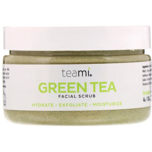 Teami, Green Tea Facial Scrub, 4 oz (100 ml) فوائد