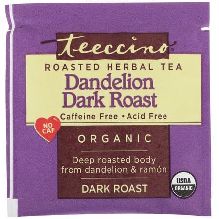 Teeccino Herbal Tea Dandelion Tea - شاي الهندباء, شاي الأعشاب