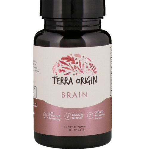 Terra Origin, Brain, 30 Capsules فوائد
