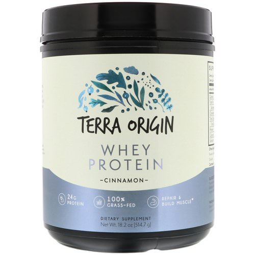 Terra Origin, Whey Protein, Cinnamon, 1.13 lbs (514.7g) فوائد