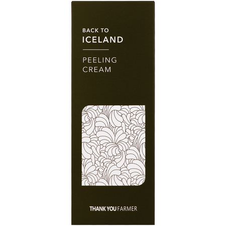 Thank You Farmer, Back to Iceland, Peeling Cream, 5.27 fl oz (150 ml):أقنعة ال,جه, أقنعة ال,جه K-جمال