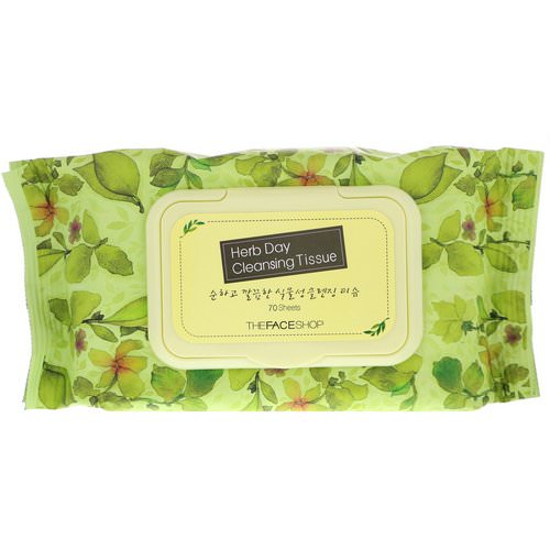 The Face Shop, Herb Day Cleansing Tissue, 70 Sheets فوائد