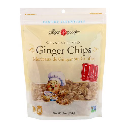 The Ginger People, Crystallized Ginger Chips, 7 oz (198 g) فوائد