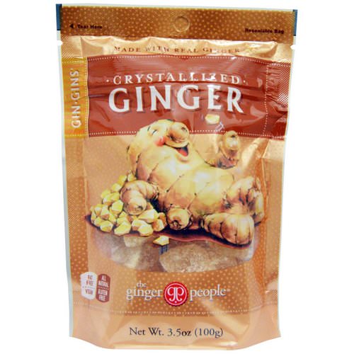 The Ginger People, Gin·Gins, Crystallized Ginger, 3.5 oz (100 g) فوائد