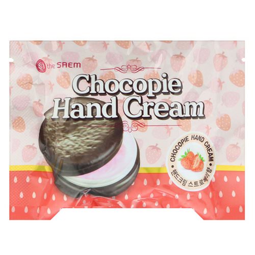 The Saem, Chocopie Hand Cream, Strawberry, 1.18 fl oz (35 ml) فوائد