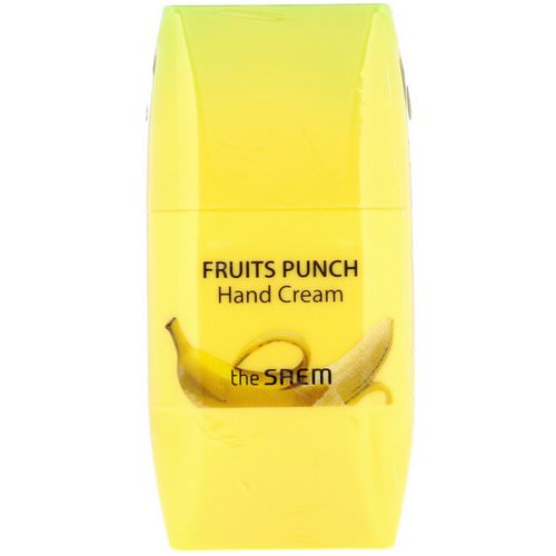 The Saem, Fruits Punch Hand Cream, Banana, 1.69 fl oz (50 ml) فوائد