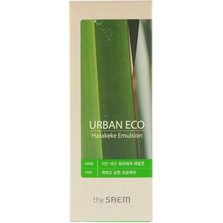 The Saem, Urban Eco, Harakeke Emulsion, 4.73 fl oz (140 ml):مرطبات K-جمال, الكريمات
