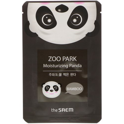 The Saem, Zoo Park, Moisturizing Panda Mask, 1 Mask, 0.84 fl oz (25 ml) فوائد