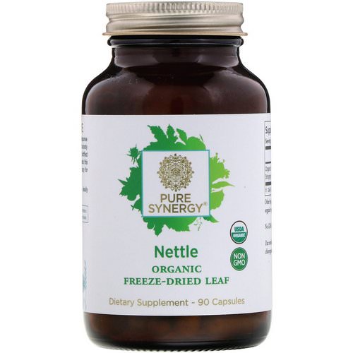 The Synergy Company, Nettle, Organic Freeze-Dried Leaf, 90 Capsules فوائد