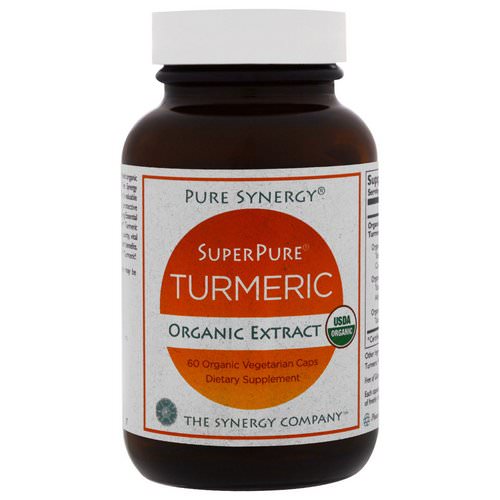The Synergy Company, Organic SuperPure Turmeric Extract, 60 Organic Veggie Caps فوائد