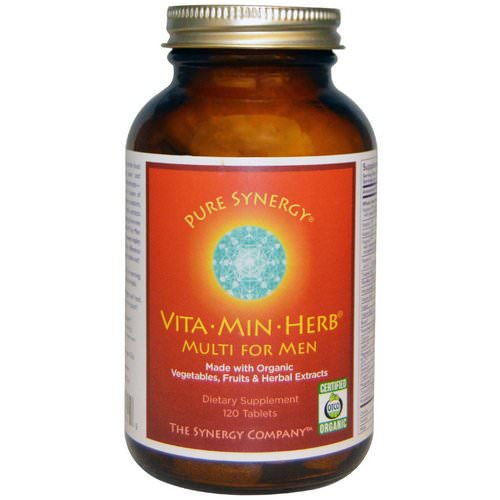 The Synergy Company, Vita·Min·Herb, Multi for Men, 120 Tablets فوائد