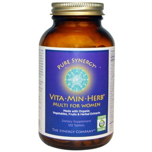 The Synergy Company, Vita·Min·Herb, Multi for Women, 120 Tablets فوائد