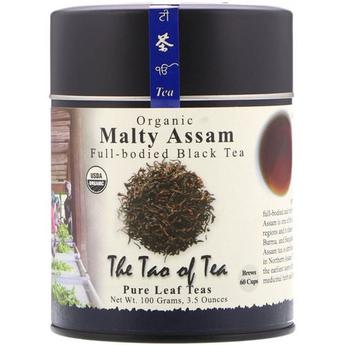 The Tao of Tea, Organic, Full Bodied Black Tea, Malty Assam, 3.5 oz (100 g) فوائد