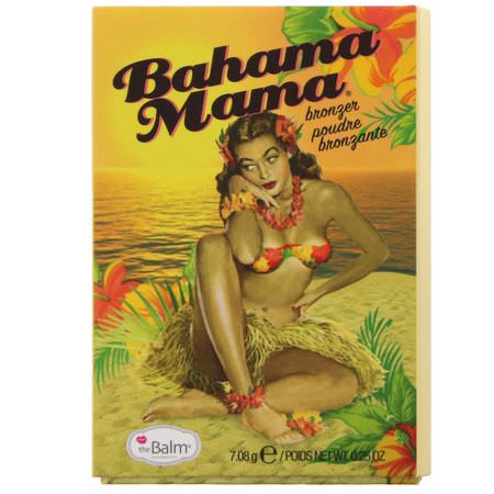 theBalm Cosmetics, Bahama Mama, Bronzer, Shadow & Contour Powder, 0.25 oz (7.08 g):ظل المكياج, عيون