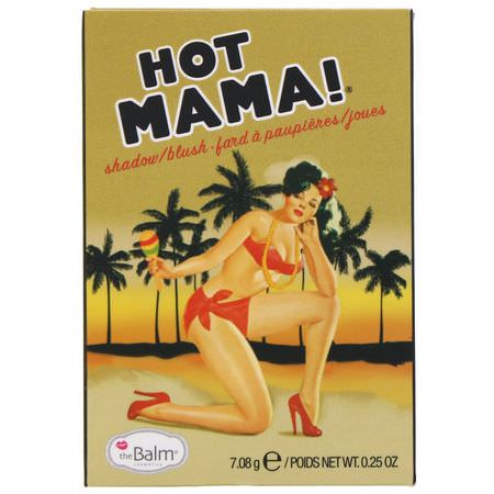 theBalm Cosmetics, Hot Mama, Shadow/Blush, 0.25 oz (7.08 g):ظل المكياج, عيون