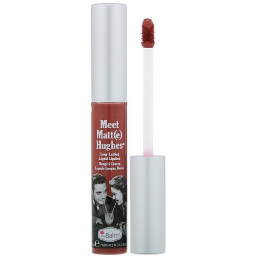 theBalm Cosmetics, Meet Matt(e) Hughes, Long-Lasting Liquid Lipstick, Committed, 0.25 fl oz (7.4 ml) فوائد