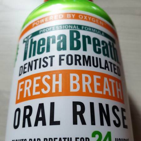 TheraBreath, Fresh Breath Oral Rinse, Mild Mint Flavor, 3 fl oz (88.7 ml)