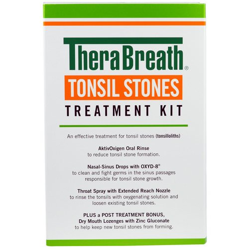 TheraBreath, Tonsil Stones Treatment Kit, 5 Piece Kit فوائد