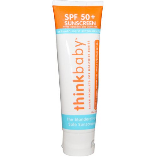 Think, Thinkbaby, Sunscreen SPF 50+, 3 fl oz (89 ml) فوائد