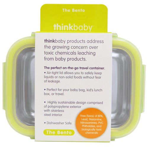Think, Thinkbaby, The Bento Box, Light Green, 9 oz (250 ml) فوائد