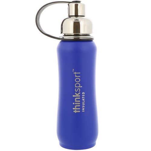 Think, Thinksport, Insulated Sports Bottle, Blue, 17 oz (500 ml) فوائد