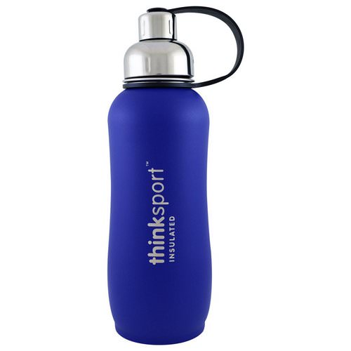 Think, Thinksport, Insulated Sports Bottle, Blue, 25 oz (750ml) فوائد