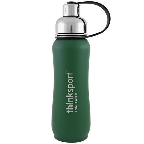 Think, Thinksport, Insulated Sports Bottle, Green, 17 oz (500ml) فوائد