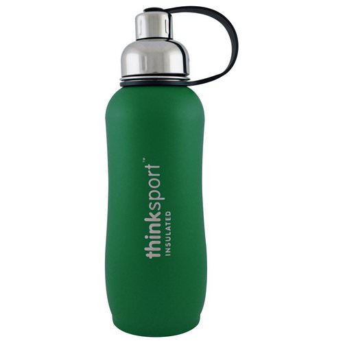 Think, Thinksport, Insulated Sports Bottle, Green, 25 oz (750ml) فوائد