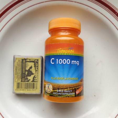 Thompson Vitamin C Formulas Cold Cough Flu - الأنفل,نزا ,السعال ,البرد ,فيتامين C