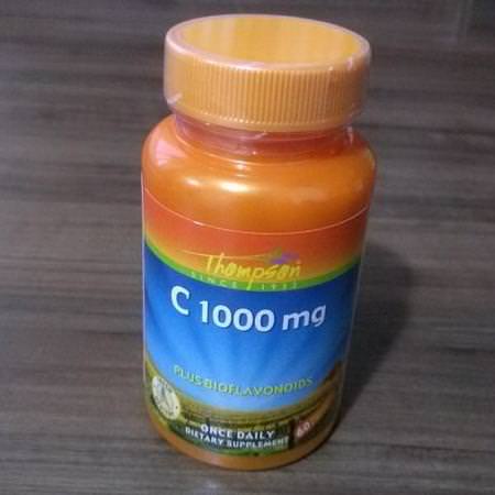 Thompson Vitamin C Formulas Cold Cough Flu