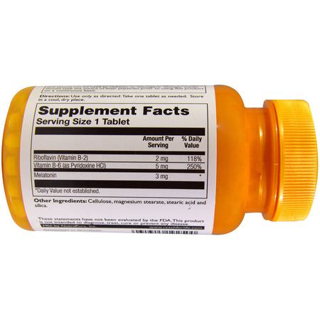 Thompson, Melatonin, 3 mg, 30 Tablets:الميلات,نين, الن,م