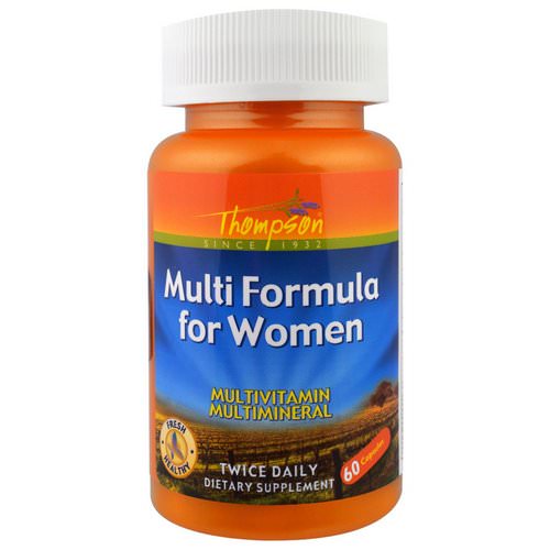 Thompson, Multi Formula for Women, 60 Capsules فوائد