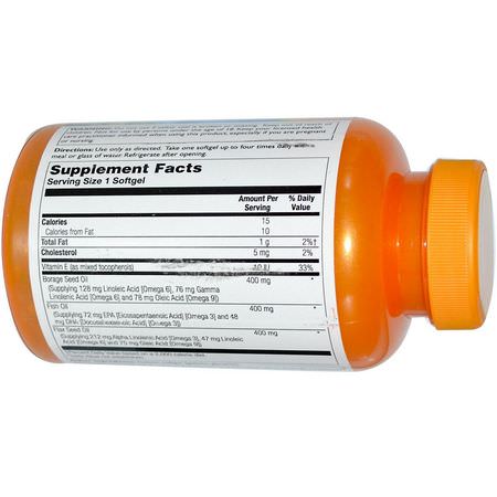 Thompson, Omega 3-6-9, 1200 mg, 120 Softgels:تركيبات Omega 3-6-9, EFA