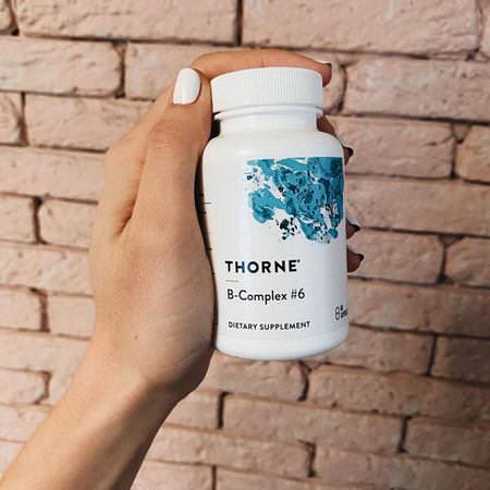 Thorne Research Vitamin B Complex - مجمع فيتامين ب, فيتامين ب, الفيتامينات, المكملات الغذائية