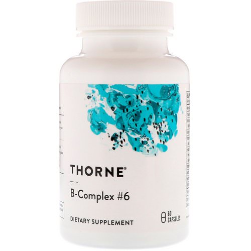 Thorne Research, B-Complex #6, 60 Capsules فوائد