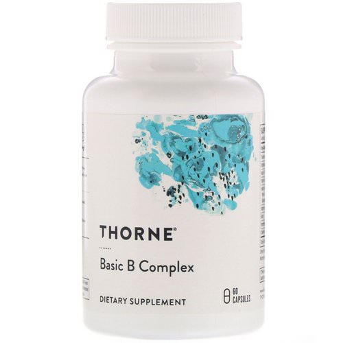Thorne Research, Basic B Complex, 60 Capsules فوائد