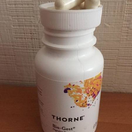Thorne Research Digestive Enzyme Formulas - أنزيمات الهضم, الهضم, المكملات الغذائية