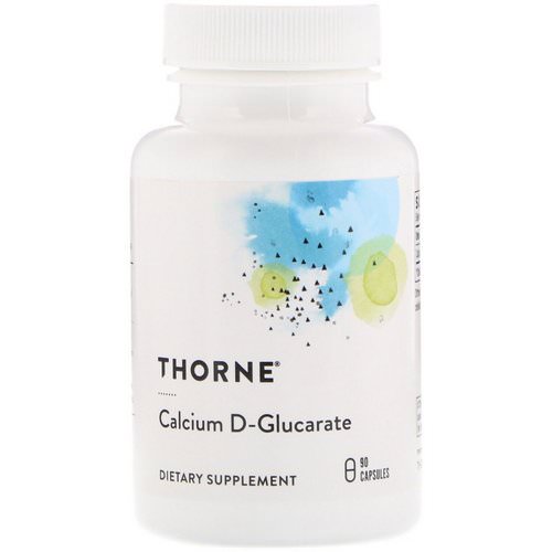 Thorne Research, Calcium D-Glucarate, 90 Capsules فوائد