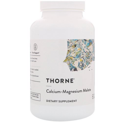 Thorne Research, Calcium-Magnesium Malate, 240 Capsules فوائد