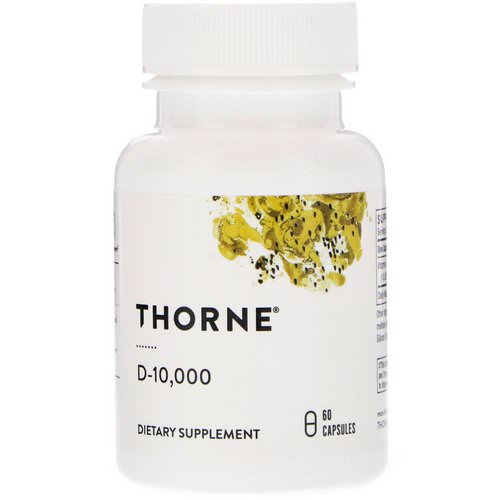 Thorne Research, D-10,000, 60 Capsules فوائد