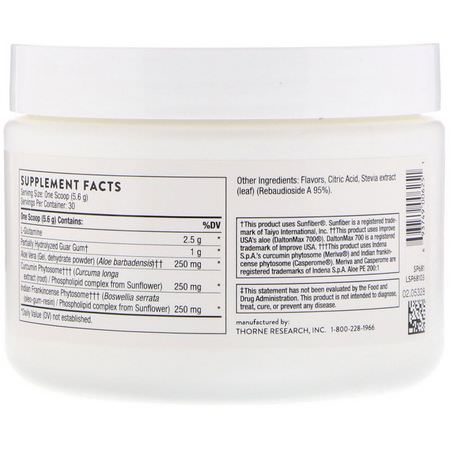 Thorne Research, EnteroMend, Orange Vanilla, 5.9 oz (168 g):الأحماض الأمينية
