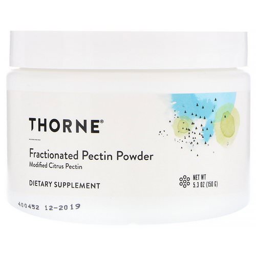 Thorne Research, Fractionated Pectin Powder, 5.3 oz (150 g) فوائد