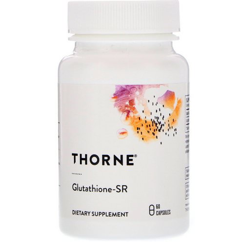 Thorne Research, Glutathione-SR, 60 Capsules فوائد