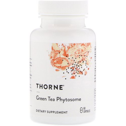 Thorne Research, Green Tea Phytosome, 60 Capsules فوائد