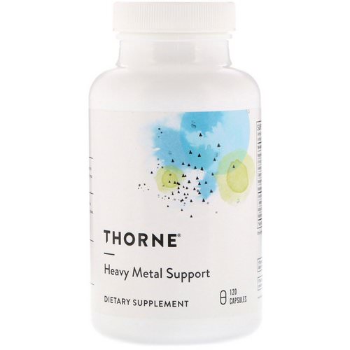 Thorne Research, Heavy Metal Support, 120 Capsules فوائد