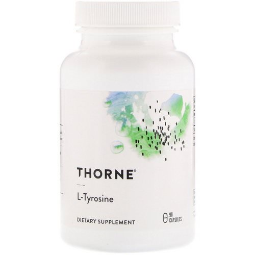 Thorne Research, L-Tyrosine, 90 Capsules فوائد