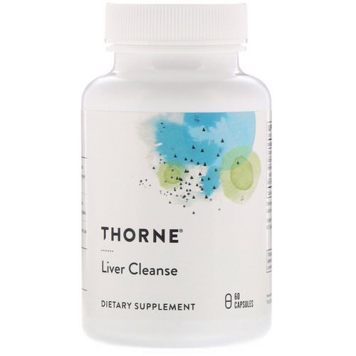 Thorne Research, Liver Cleanse, 60 Capsules فوائد
