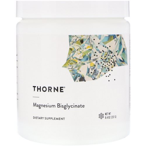 Thorne Research, Magnesium Bisglycinate, 8.4 oz (237 g) فوائد